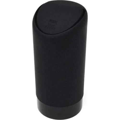 Mini Trash Can with Lid for Car Cup Holder | Washable Silicone Automotive Kitchen and Office Mini Dust Holder Litter Rubbish Bin