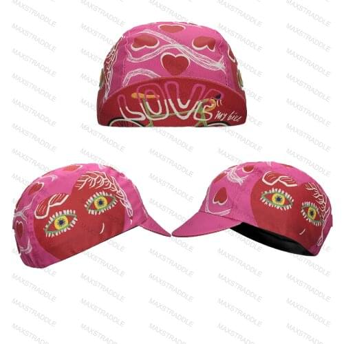 New Summer Valentine Pink Cycling Caps Men And Women Wear Classical Hat