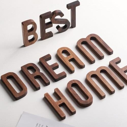 Freestanding Letter Distress Spelling Toy Wooden Alphabet Plaques Door Hanging Supply