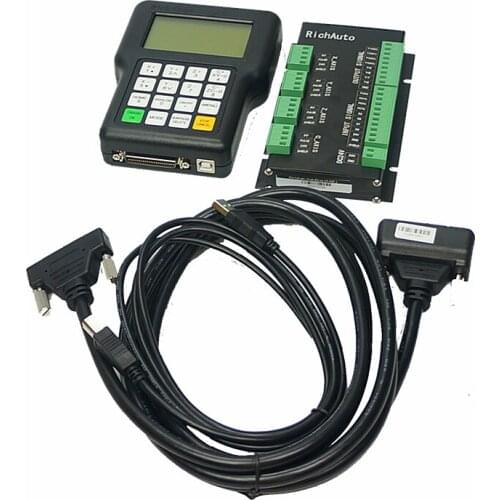 RichAuto DSP A18 CNC 4 Axis Controller Remote English Version Used For CNC Router Engraving Milling Machine