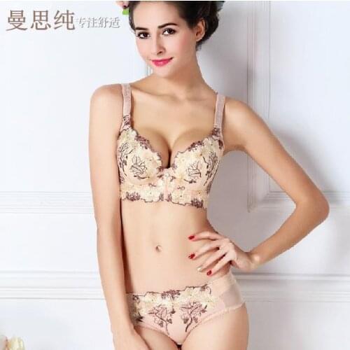 Sexy Bras Larger Sizes Push Up Womens Underwear ABCD Cup Brassiere Luxury Sexi Woman Lingerie Embroidery Brasier Mujer CG66