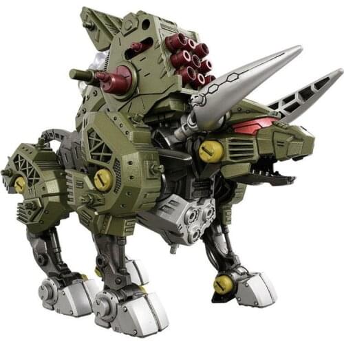 TAKARA TOMY Technic Building Blocks Toy ZOIDS Monster Model Collection Electric Toy Blocks Animal Cannon Bull