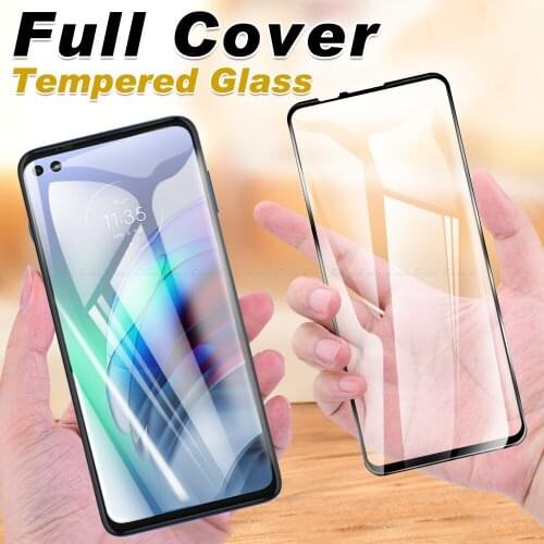 Screen Protector Tempered Glass For Motorola Moto G60 G30 G10 Power G100 G40 Fusion Full Cover Glass Protective Film
