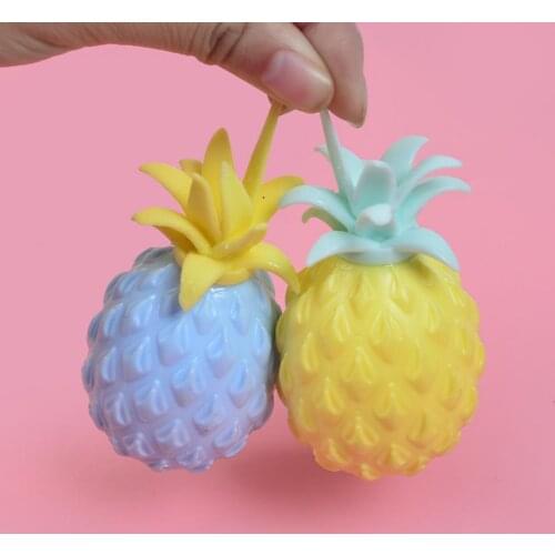 Pineapple Anti Stress Grape Ball Funny Gadget Vent Decompression Toys For Children Stress Autism Hand Wrist Squeeze Toys