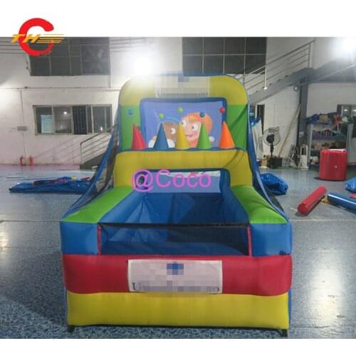Free shipping to door,2.3x1.7x2.2 inflatable carnival games,sea balls dart ball games for kids, cheap inflatable sport games