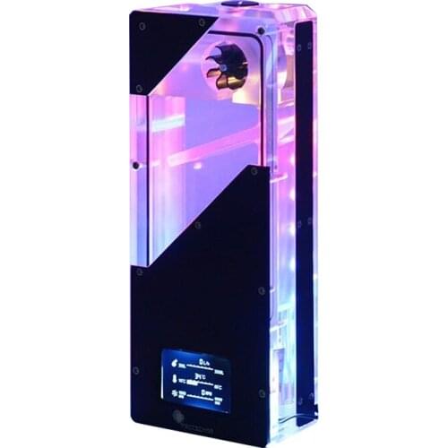 FREEZEMOD AIO Reservoir intelligent water tank Hall flow speed RGB control porous position installation 5V3pin/12V4pin aura sync