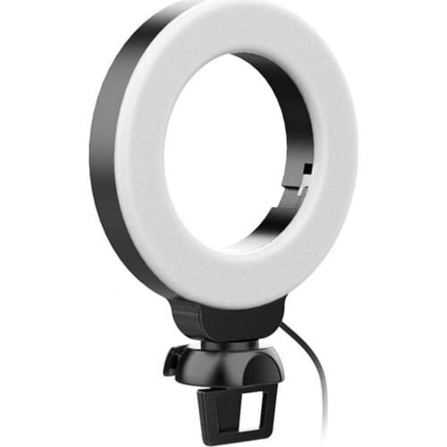 Ulanzi VIJIM CL06 Video Conference Light 4'' 10cm Selfie Ring Light For iPad Laptop PC Webcam Light With Clip for Youtube Live