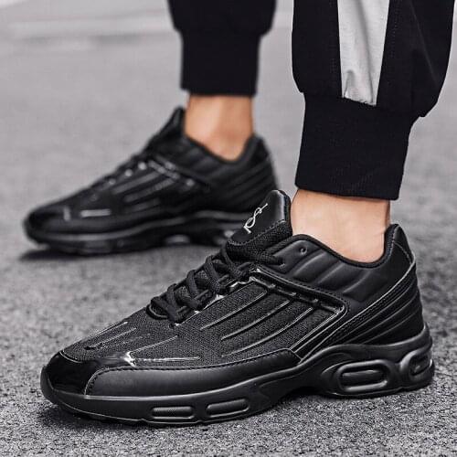 Men Casual Sneakers Cushion Running Shoes Breathable Sport Shoes Zapatillas Hombre Large Size