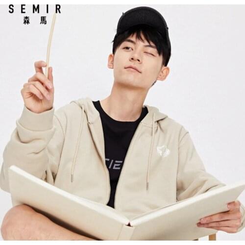 SEMIR Jacket Men 2020 Summer Jackets New Tops Casual Sports Hooded Jacket for Man
