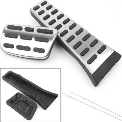 Stainless Gas Fuel Brake Foot Rest Pedal Caps Pad Cover For KIA K3S K3 K4 K5