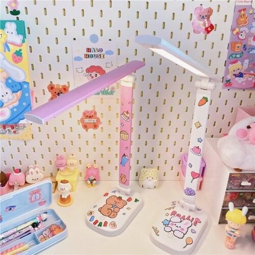 Table Lamp Eye Protect lamp Light Stepless Dimmable Bendable USB Powered Touch Sensor Control LED Desk Lamp