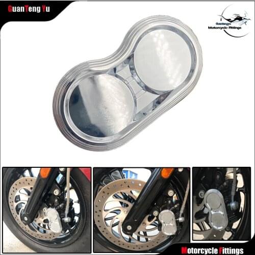 NEW. For Indian Scout Models 2015-2019 ets1901 Motorcycle High Quality Chrome Front Caliper Cover Accessories Decorate Sticker