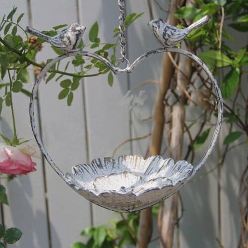 Hand craft retro rustic metal bird feeder ideas