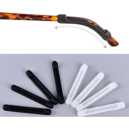 2Pairs Glasses Silicone Anti-slip Holder Accessories Ear Hook Sports Eyeglass Temple Tip Wholesale