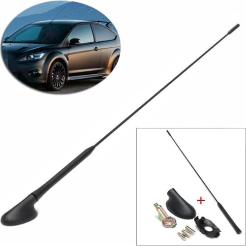 Replace AM / FM Roof Antenna Mast + Base Kit For Ford Focus AM/FM Antenna Aerial Mast OEM Replacement 2000-2007 XS8Z18919AA