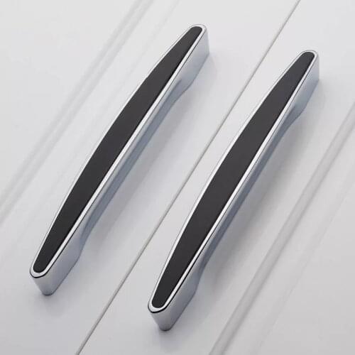 High grade zinc alloy kitchen bedside cupboard handles Bookcase solid hardware handles Drawer cabinet wardrobe pulls handle 64mm