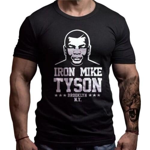 Iron Mike Tyson Boxing T-Shirt. Summer Cotton O-Neck Short Sleeve Mens T Shirt New S-3XL