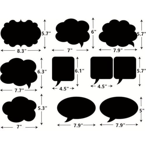 DIY 10pcs black cards 10pcs sticks+chalk+glue Photo Booth Props Love DIY Photography Wedding Decoration Party photobooth