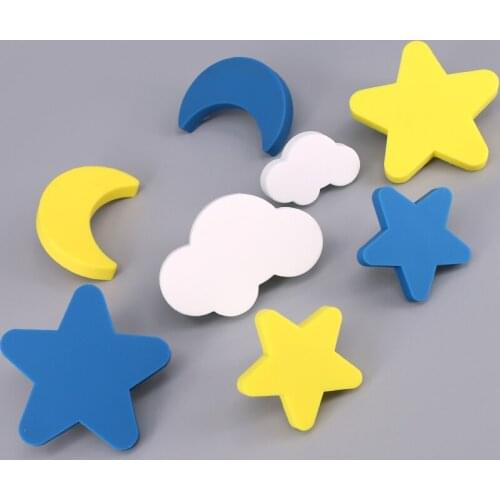 1x Cute Children Boy Girls Bedroom Cabinet Drawer Dresser Knobs Cartoon Cupboard Door Wardrobe Pull Handle Furniture Hardware