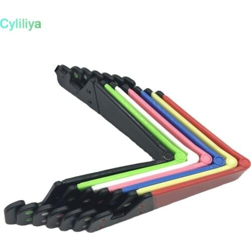 200pcs/lot Mini Mobile Phone Stand Holder for iPhone 8 8 Plus 7 7 Plus iPad Samsung Desk Holder