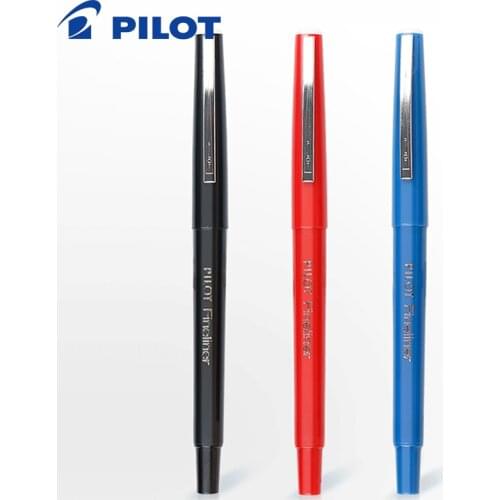 3pcs PILOT Hook Line Pen Fiber Pen SW-PPF Disposable Thin Tips Signature Drawing Design Sketch Manga Freehand Pen 0.4mm