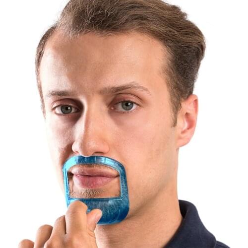 5pcs Beard Styling Template Stencil Beard Comb For Men Goatee Shaper Shaving Template Stencil Beard Shaping Tool