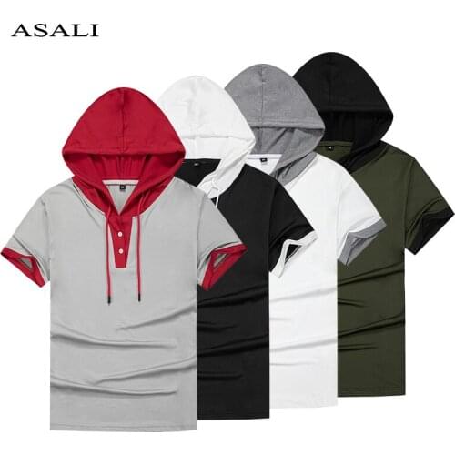 Мужские футболки с капюшоном ASALI China At AliExpress