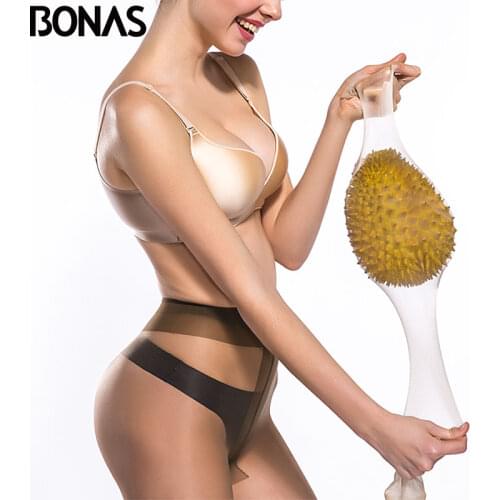 BONAS Women's White Stockings