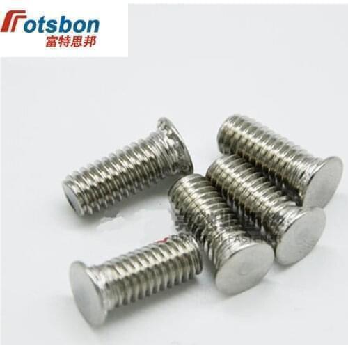 FHS-M4-14 Round Head Studs Self-clinching Blind Rivet Protruding Stud Clinch PC Screw Platen Screws Sheet Metal Vis PEM Standard