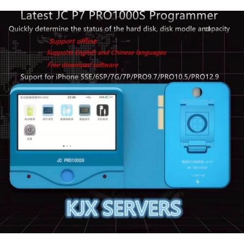 JC Pro1000S Multi-Function HDD NAND Programmer JC P7 NAND Read Write Error Remove For 5SE 6S 6SP 7 7P iPad Pro