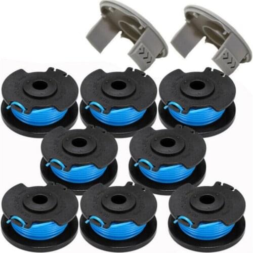 Grass Trimmer String Spools With Spool Covers For Ryobi One Lawn Mower AC14RL3A Garden Grass Trimmer Head For Lawn Mower