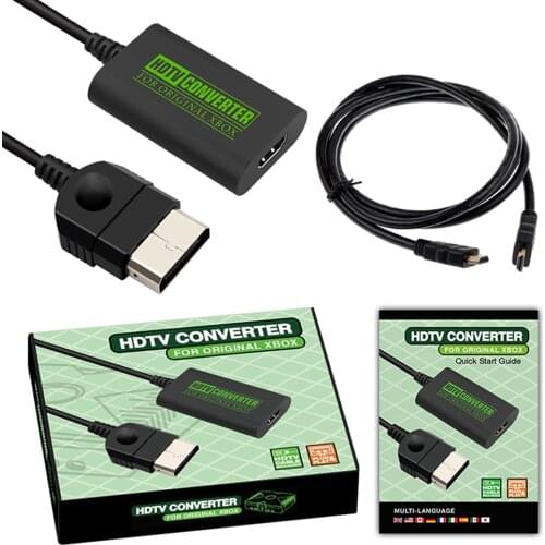 Original Console For Xbox To HDMI-compatible Converter Digital Video Audio Adapter for XBOX 480P 720P 1080i for HDTV Monitor