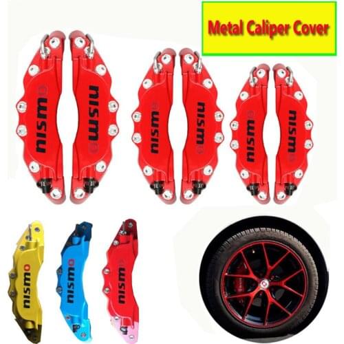 KUNBABY Metal Brake Caliper Cover With Nismo Sticker Logo Car Styling Decoration For Front Rear Free Shipping