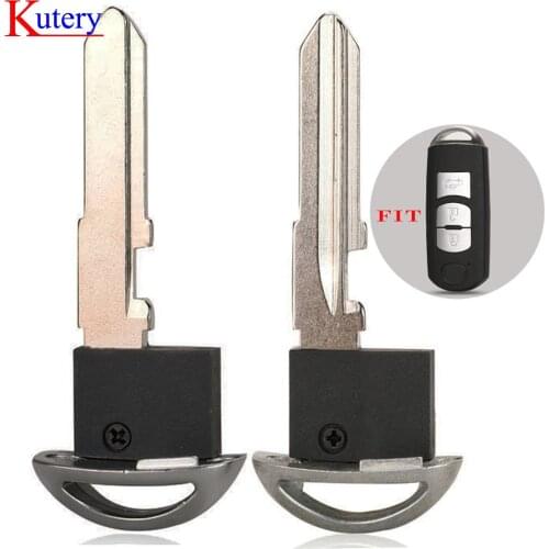 Kutery Uncut Emergency Key Blade Smart Insert Key For Mazda 3 5 6 CX-5 CX-7 CX-9 MX-5 Miata RX-8 2006-2013 Replacement