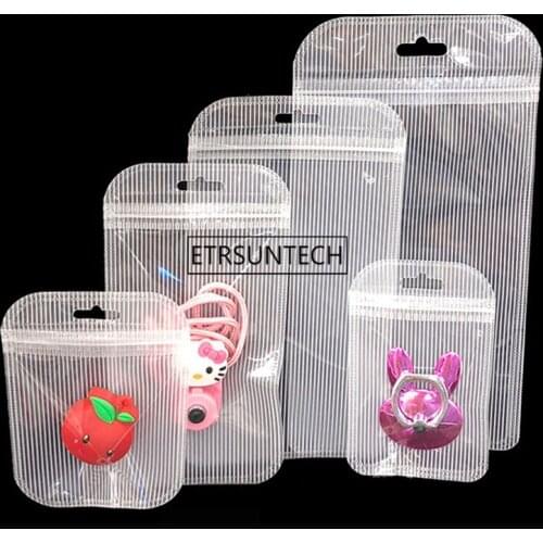 Mini Bag Small Plastic Bag for Jewelry Beads Zipper Packaging Bag Self Seal Gift Bag