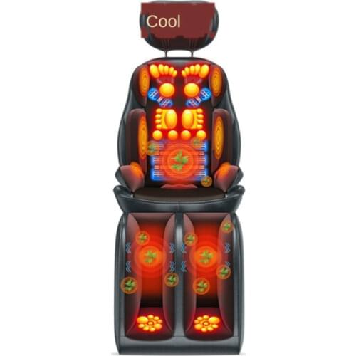 Lengthen increase neck massage full package hot compress relaxation treatments multi- functional car kneading chair cushion