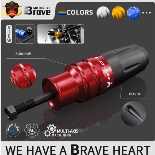 MT-07 For Yamaha MT07 MT 07 2015 2016 2017 2018 2019 2020 Motorcycle Aluminum Frame Crash Pads Exhaust Sliders Crash Protector