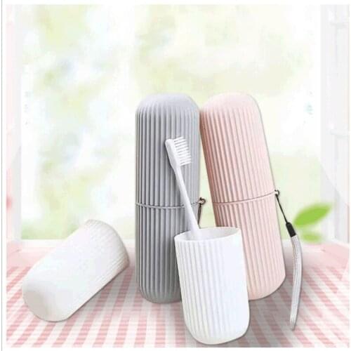 Portable Travel Toothbrush And Dental Storage Box Set Creative Simple Couple Wash Mouthwash Cup Tooth Cylinder Brushing Cup