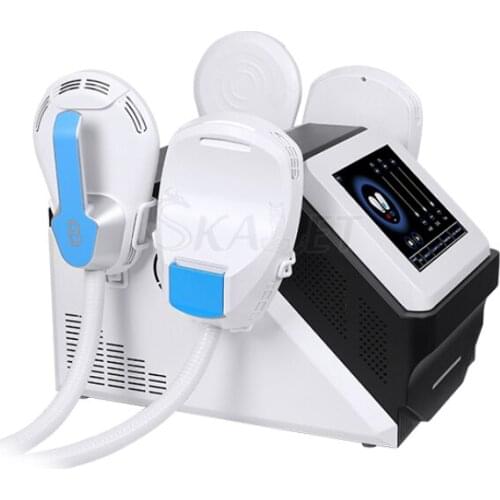 Professional Fast Muscle Build EMS Electromagnetic Therapy Muscle Stimulator HIEMT Sculpting Beauty Equipment Fat Burner