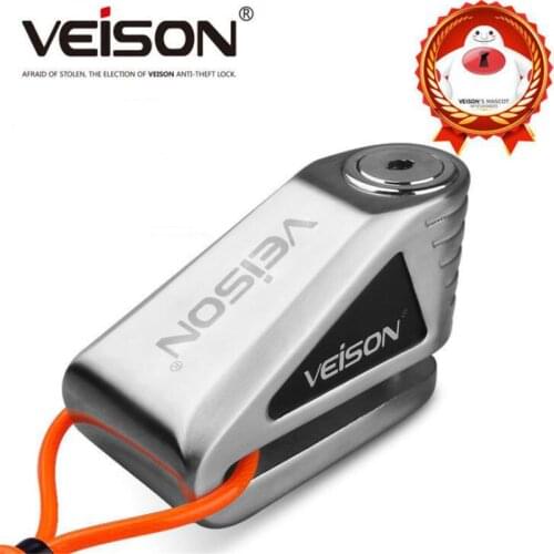 VEISON Motorcycle Alarm Bike Lock Bicycle Theft Pretection Brake Alarma Moto Bike Lock Motorbike Lock Waterproof Motorcycle Lock