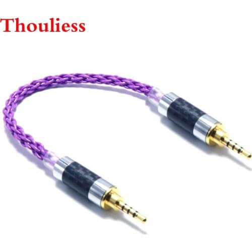 Thoulies HIFI 2.5mm TRRS Balanced Male to 2.5mm TRRS Balanced Male Audio Adapter Cable 2.5mm to 2.5mm TRRS Balance Cable