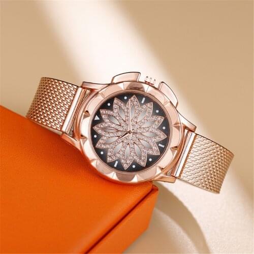 Wigofuly Ladies Gold Watch