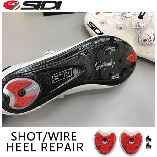 SIDI WIRE SHOT Road Bike Lock Shoes HEEL CLEAT Spare Cleats For The Sole Replaceable