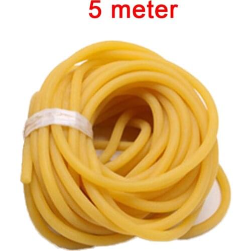 1*Latex Band 10M Natural Elastic Solid Latex Rubber Band Tube For Slingshots Outdoor Target Great Accessory For Slingshots