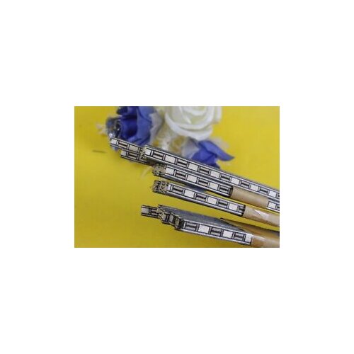 50 strip guitar inside binding Figured purfling wooden lining 640x6x1mm #63