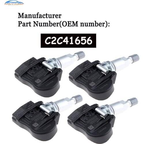 4 pcs/lot Car C2C41656 4H231A159CE YB06T1D Fit For JAGUAR XF XJ XK X-TYPE High Quality TPMS Tire Pressure Sensor Monitor 315Mhz