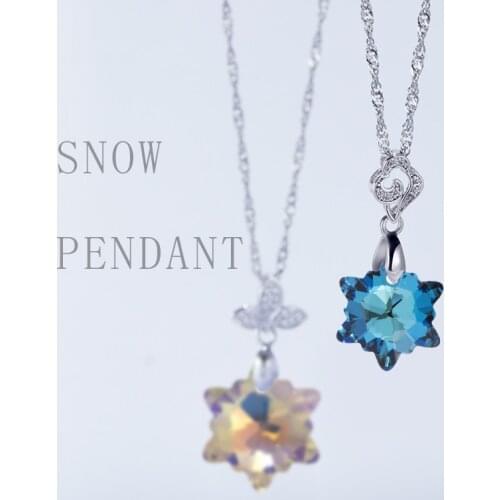 Snow Shape Shiny Necklace Decoration Crystals Single Hole DIY Art Crystal Stones Pointback Glass Strass Jewelry Accessories