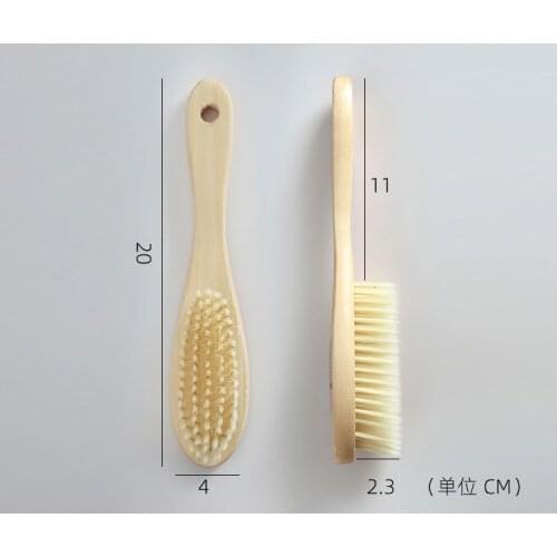 Household daily necessities, washing board, shoe brush, antiskid and durable wood brush Home cleaning appliance shoe brush