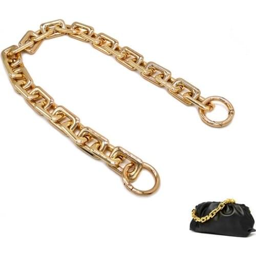 24mm Big Purse Metal Chain Replacement Cloud Bag Strap Chain Shoulder Bag Chain Hanger Part Obag Hardware Bag Accessories