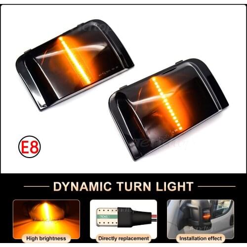 Dynamic Reminder Side Mirror Lights Car Assessories For Peugeot Boxer Citroen Jumper RELAY RAM PROMASTER For Fiat Ducato Truck